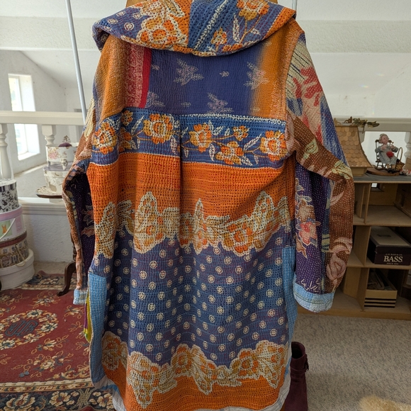 Kantha Bae Drifter Coat - Picture 2 of 6